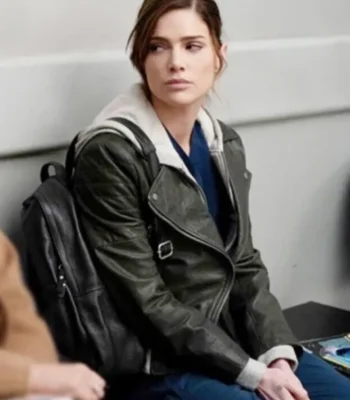 New Amsterdam (Series 2018) Dr. Lauren Black Leather Jacket