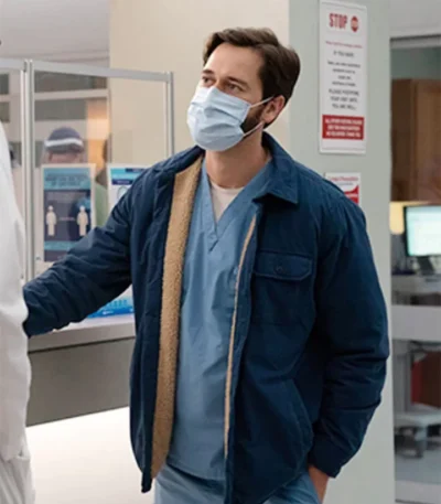 New Amsterdam Dr. Max Goodwin Blue Jacket