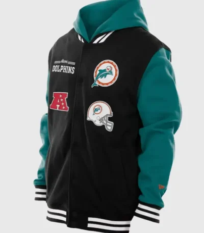 New Era Miami Dolphins Hooded Jacket