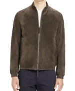 Nick Newman The Young and the Restless Brown Suede Jacket