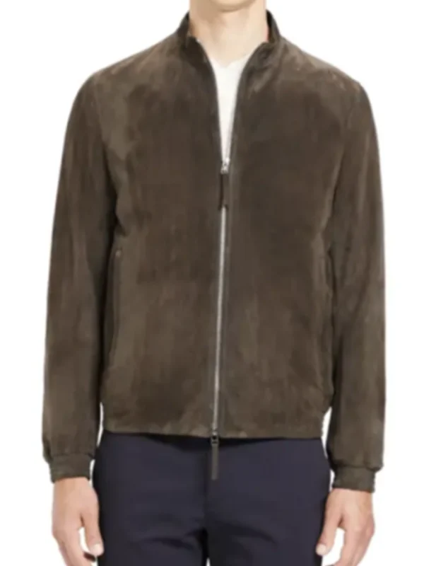 Nick Newman The Young and the Restless Brown Suede Jacket