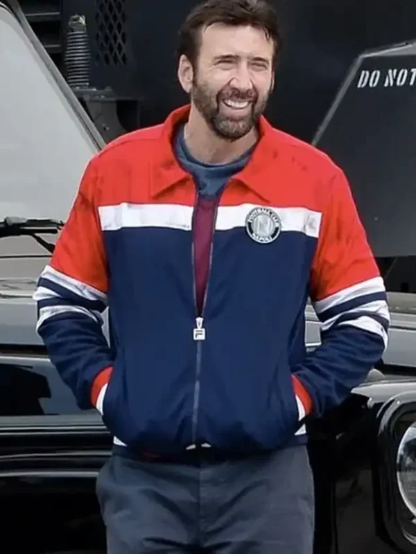 Nicolas Cage The Unbearable Weight Of Massive Talent Track Jacket