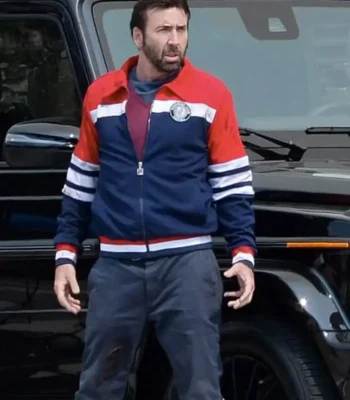 Nicolas Cage The Unbearable Weight Of Massive Talent Track Jacket