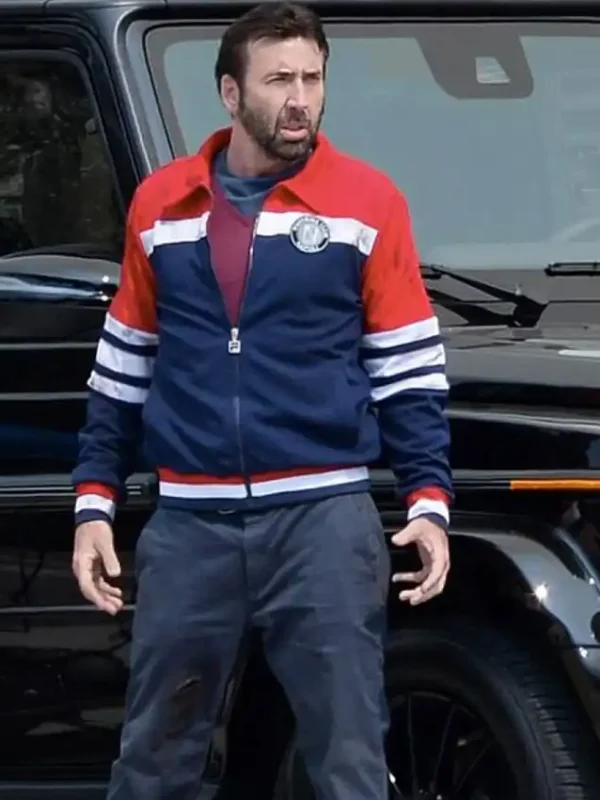 Nicolas Cage The Unbearable Weight Of Massive Talent Track Jacket