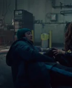 Nicole Haught Wynonna Earp Blue Puffer Jacket