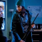 Nicole Haught Wynonna Earp Blue Puffer Jacket