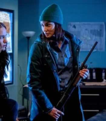 Nicole Haught Wynonna Earp Blue Puffer Jacket