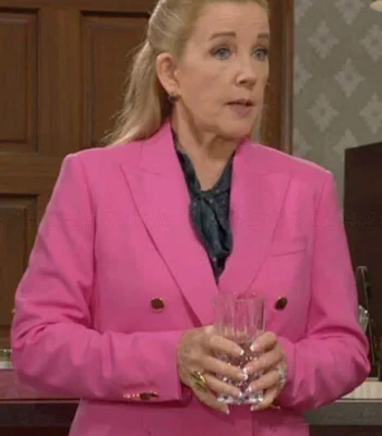 Nikki Newman The Young and The Restless Pink Suit