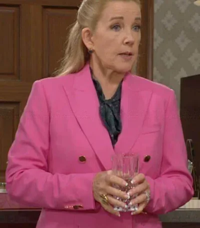 Nikki Newman The Young and The Restless Pink Suit