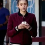 Nina Dobrev The Vampire Diaries S04 Varsity Jacket