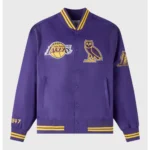 OVO Los Angeles Lakers Purple Jacket