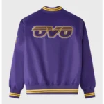 OVO Los Angeles Lakers Purple Jacket