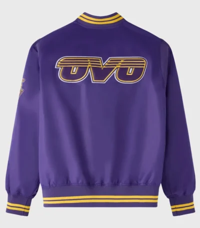 OVO Los Angeles Lakers Purple Jacket