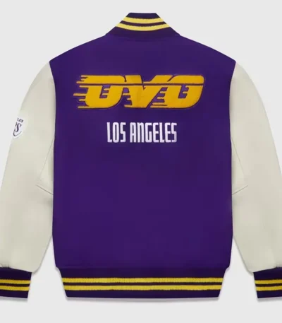 OVO Los Angeles Lakers Varsity Jacket