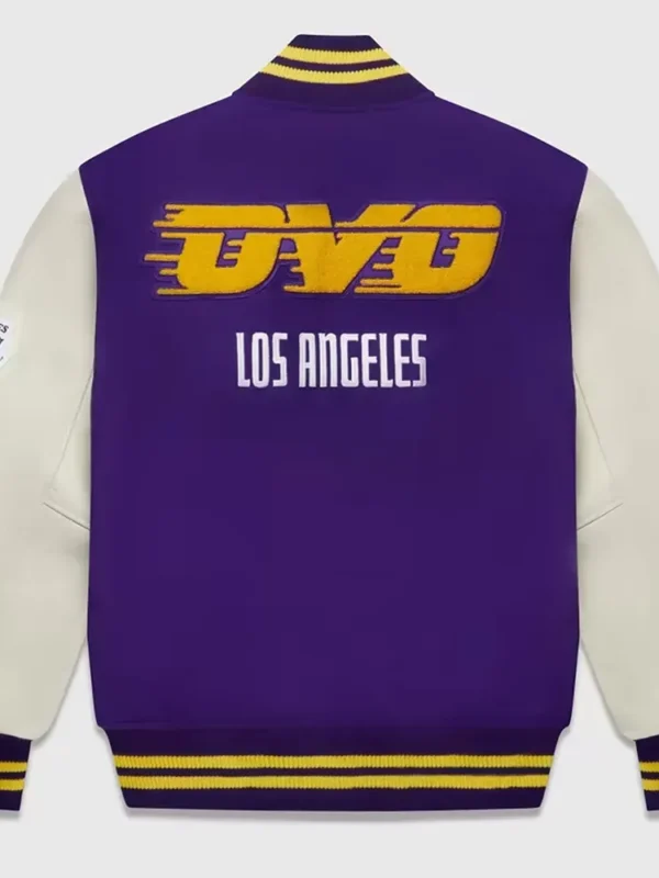 OVO Los Angeles Lakers Varsity Jacket