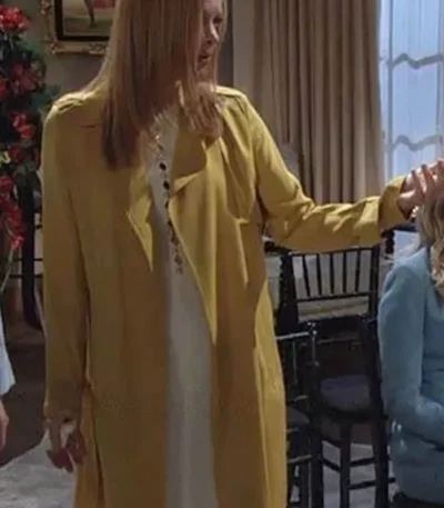 Phyllis Newman The Young and The Restless Yellow Trench Coat