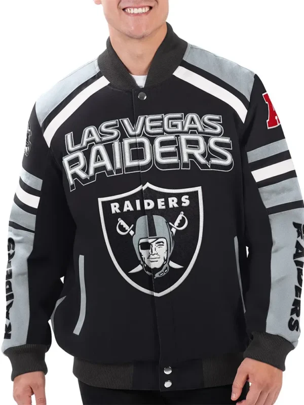 Power Forward Racing Las Vegas Raiders Jacket