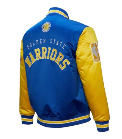 Primetime Golden State Warriors Royal and Gold Jacket