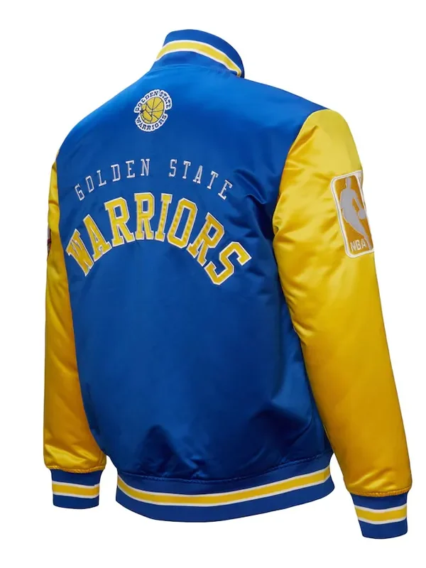 Primetime Golden State Warriors Royal and Gold Jacket