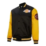 Primetime Los Angeles Lakers Black and Gold Jacket