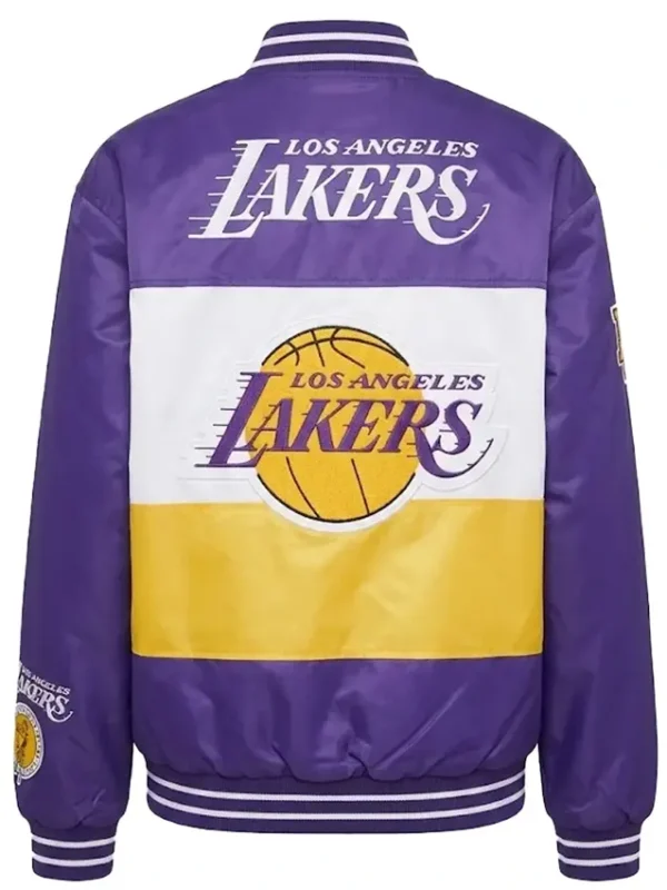 LA Lakers Twill Bomber Jacket