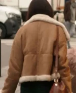 Lola Tung The Summer I Turned Pretty S03 Shearling Leather Jacket