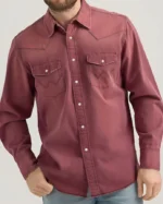 Yellowstone S05 Kayce Dutton Burgundy Shirt