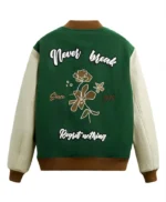 Q XO Kitty S02 Green Varsity Jacket