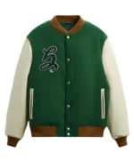Q XO Kitty S02 Green Varsity Jacket