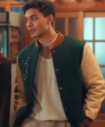 Q XO Kitty S02 Green Varsity Jacket