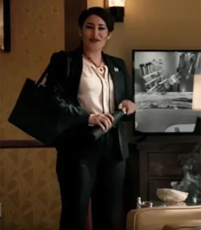 Q’orianka Kilcher Yellowstone Women Black Wool Dress Coat