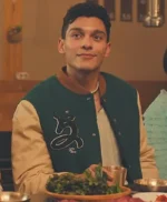 Q XO Kitty S02 Green Varsity Jacket