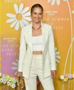 Rachel Blanchard The Summer I Turned Pretty Off-white Suit