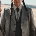 Rainwater Driver Yellowstone S04 Grey Wool Coat