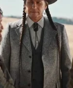 Rainwater Driver Yellowstone S04 Grey Wool Coat