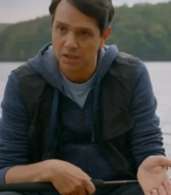 Ralph Macchio Cobra Kai S03 Daniel LaRusso Black Vest