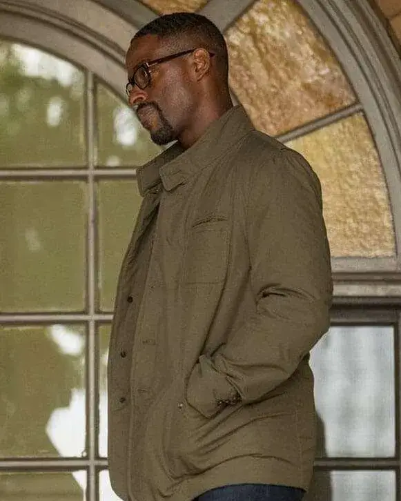 Randall Pearson This Is Us Sterling K. Brown Green Cotton Jacket Randall Pearson This Is Us Sterling K. Brown Green Cotton Jacket