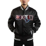 Ransom Houston Texans Black Satin Jacket