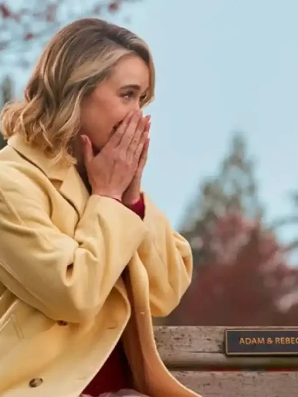 The Wedding Contract 2023 Rebecca Beige Coat
