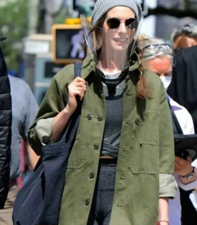 Rebekah Neumann WeCrashed Green Jacket