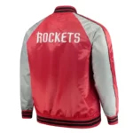 Red/Gray Rockets Varsity Satin Jacket