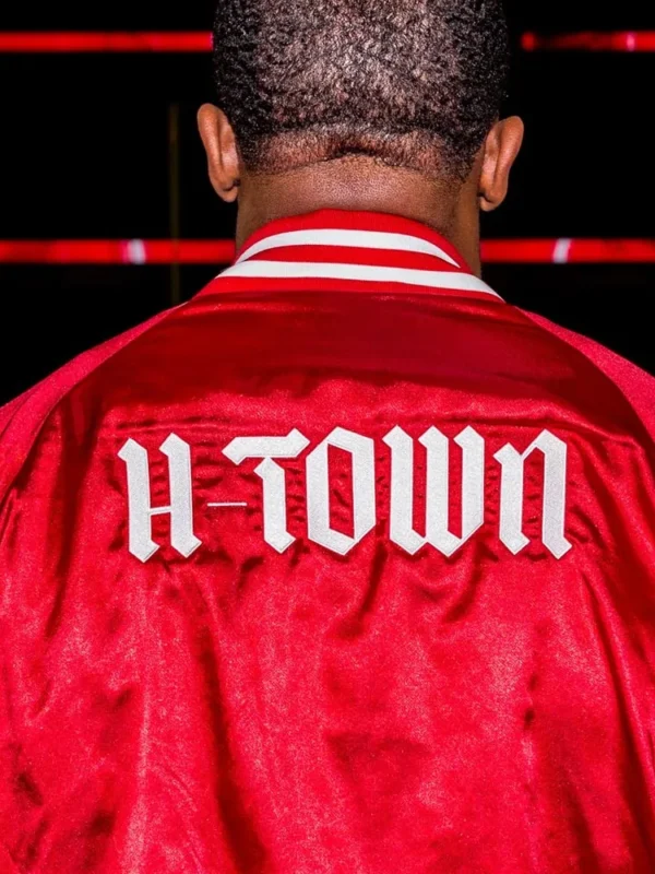 Red Houston Texans H-Town Satin Jacket