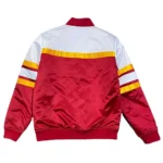 Red-White Kansas City Chiefs Special Script Heavyweight Satin Jacket