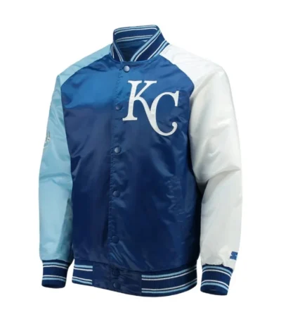 Reliever Kansas City Royals Varsity Satin Jacket