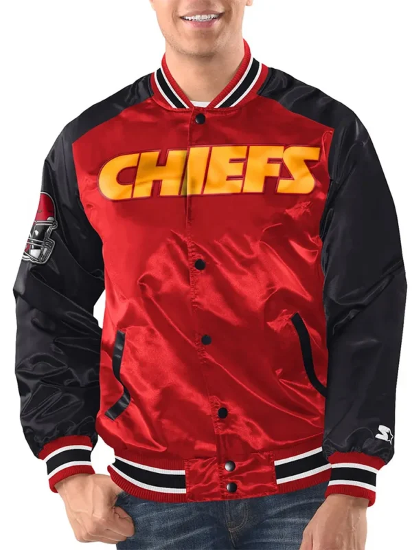 Renegade Kansas City Chiefs Red and Black Jacket