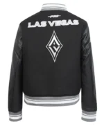 Retro Las Vegas Aces Classics Rib Varsity Jacket
