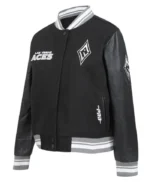 Retro Las Vegas Aces Classics Rib Varsity Jacket