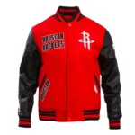 Retro Rockets Classic Rib Varsity Jacket