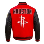 Retro Rockets Classic Rib Varsity Jacket