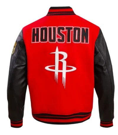 Retro Rockets Classic Rib Varsity Jacket